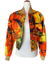 Load image into Gallery viewer, CHANEL PRE FALL 2019 MÉTIERS GRAFFITI BOMBER JACKET NEW WITH TAGS