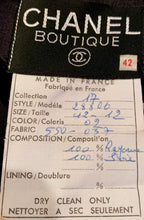 Load image into Gallery viewer, CHANEL OPULENT RARE EMBROIDERED SILK VELVET JACKET AUTUMN 1988