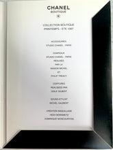Load image into Gallery viewer, CHANEL 1997 SPRING SUMMER VIP ART PORTFOLIO WITH PHOTOS AND SKETCH