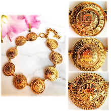Load image into Gallery viewer, CHANEL CHUNKY 9 MEDALLION LOGO CHOKER NECKLACE