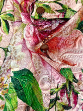 Load image into Gallery viewer, DOLCE & GABBANA PINK FLORAL BROCADE METALLIC BIKER JACKET NEW