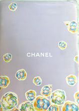 Load image into Gallery viewer, CHANEL 1998 CAMELLIA CHELSEA FLOWER SHOW VIP PORTFOLIO WITH 8 ARTWORKS