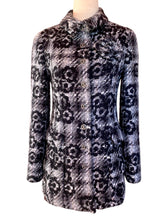 Load image into Gallery viewer, CHANEL CAMELLIA JACKET COAT SKIRT BROOCH ENSEMBLE 2005 RUNWAY