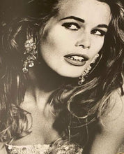 Load image into Gallery viewer, CHANEL HOLOGRAPHIC IRIDESCENT CRYSTAL MASSIVE RUNWAY EARRINGS 1990's