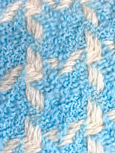 Load image into Gallery viewer, CHANEL ICONIC BABY BLUE BOUCLÉ RUNWAY JACKET 1996 SPRING SUMMER