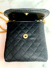 Load image into Gallery viewer, CHANEL “MODE ET MAQUILLAGE” VINTAGE MICRO MINI BAG NECKLACE LEATHER 1988 PRISTINE