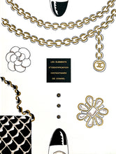Load image into Gallery viewer, CHANEL 1997 VIP GIFT BOOK WITH STICKERS AND INVITE CHAMPAGNE RECEPTION IN COCO'S APARTMENT