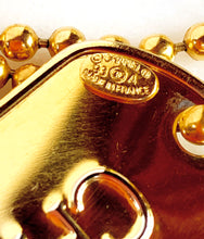 Load image into Gallery viewer, CHANEL 1993 ORIGINAL DOUBLE DOG TAG RUNWAY NECKLACE