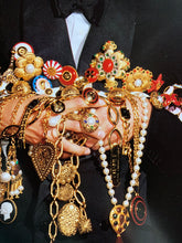 Load image into Gallery viewer, CHANEL GRIPOIX PEARL LARGE LUCKY CLOVER VINTAGE DANGLE EARRING