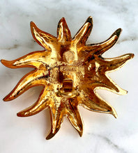 Load image into Gallery viewer, CHANEL MASSIVE SOLEIL ETOILE EARRINGS WITH GRIPOIX PEARLS