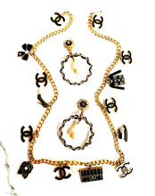 Load image into Gallery viewer, CHANEL RARE 14 HUGE COCO CHARM VINTAGE NECKLACE BELT