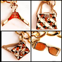 Load image into Gallery viewer, CHANEL 31 ELABORATE AMULET MEDALLION CHARM GRIPOIX NECKLACE BELT NEW WITH TAGS
