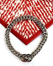 Load image into Gallery viewer, CHANEL TIMELESS CLASSIC TURN LOCK LOGO NECKLACE