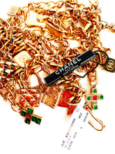 Load image into Gallery viewer, CHANEL 31 ELABORATE AMULET MEDALLION CHARM GRIPOIX NECKLACE BELT NEW WITH TAGS