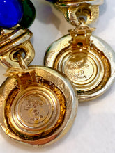Load image into Gallery viewer, KALINGER PARIS COUTURE MASSIVE DANGLE VINTAGE 1980'S EARRINGS