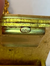 Load image into Gallery viewer, CHANEL LOGO BUCKLE 7 STRAND GILT CHAIN VINTAGE BELT