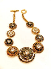 Load image into Gallery viewer, CLAIRE DEVE PARIS COUTURE SPECTACULAR CRYSTAL NECKLACE 1980's