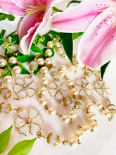 Load image into Gallery viewer, CHANEL EXCEPTIONAL GRIPOIX POURED GLASS CAMELLIA PEARL SAUTOIR