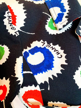 Load image into Gallery viewer, CHANEL "COCO" LOGO 1997 VINTAGE VIBRANT FLOWER LOGO JACKET