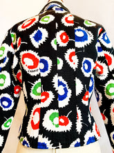Load image into Gallery viewer, CHANEL "COCO" LOGO 1997 VINTAGE VIBRANT FLOWER LOGO JACKET