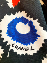 Load image into Gallery viewer, CHANEL "COCO" LOGO 1997 VINTAGE VIBRANT FLOWER LOGO JACKET