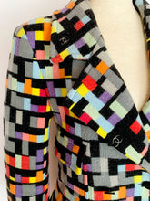 Load image into Gallery viewer, CHANEL SPECTACULAR KALEIDOSCOPE 2001 MULTI COLOUR JACKET COAT