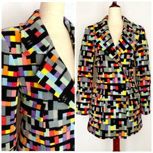 Load image into Gallery viewer, CHANEL SPECTACULAR KALEIDOSCOPE 2001 MULTI COLOUR JACKET COAT