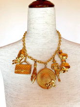 Load image into Gallery viewer, CHANEL RARE MADEMOISELLE MASSIVE CHARMS NECKLACE 1980s MINT VINTAGE