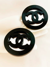 Load image into Gallery viewer, CHANEL MASSIVE MIRROR VERY RARE EARRINGS 1990