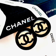 Load image into Gallery viewer, CHANEL MASSIVE MIRROR VERY RARE EARRINGS 1990
