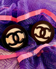 Load image into Gallery viewer, CHANEL MASSIVE MIRROR VERY RARE EARRINGS 1990