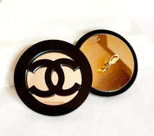 Load image into Gallery viewer, CHANEL MASSIVE MIRROR VERY RARE EARRINGS 1990