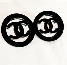 Load image into Gallery viewer, CHANEL MASSIVE MIRROR VERY RARE EARRINGS 1990