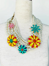 Load image into Gallery viewer, CHANEL SPECTACULAR MASSIVE DAISY PEARL XXL SAUTOIR NECKLACE 2016