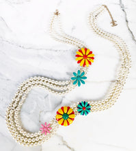 Load image into Gallery viewer, CHANEL SPECTACULAR MASSIVE DAISY PEARL XXL SAUTOIR NECKLACE 2016