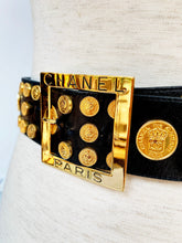 Load image into Gallery viewer, CHANEL INCREDIBLE 81 COIN GILT MEDALLION VINTAGE BELT 35 inch