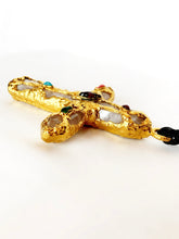 Load image into Gallery viewer, CHANEL RARE ROBERT GOOSSENS MASSIVE GRIPOIX AND ROSE QUARTZ PENDANT NECKLACE