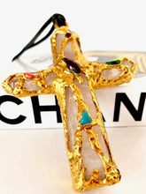 Load image into Gallery viewer, CHANEL RARE ROBERT GOOSSENS MASSIVE GRIPOIX AND ROSE QUARTZ PENDANT NECKLACE