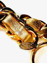 Load image into Gallery viewer, CHANEL METALLIC LEATHER WOVEN CHAIN BRACELET COLLECTION 26