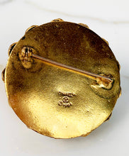 Load image into Gallery viewer, CHANEL SPECTACULAR JEWEL OF THE 1980s DOMED CRYSTAL BROOCH