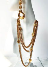 Load image into Gallery viewer, CHANEL VINTAGE CC LION MEDALLION COINS XXL NECKLACE
