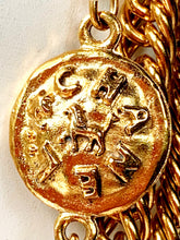 Load image into Gallery viewer, CHANEL VINTAGE CC LION MEDALLION COINS XXL NECKLACE
