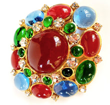 Load image into Gallery viewer, CHANEL MASSIVE GRIPOIX MASTERPIECE PENDANT BROOCH