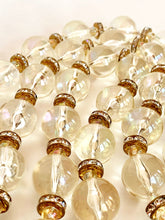 Load image into Gallery viewer, CHANEL VINTAGE HOLOGRAPHIC CRYSTAL RESIN BEAD RUNWAY NECKLACE CHOKER