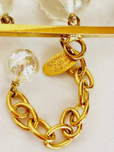 Load image into Gallery viewer, CHANEL VINTAGE HOLOGRAPHIC CRYSTAL RESIN BEAD RUNWAY NECKLACE CHOKER