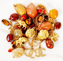 Load image into Gallery viewer, CHANEL INCREDIBLE 46 CHARM LUCKY AMULETS NECKLACE 2001