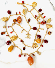 Load image into Gallery viewer, CHANEL INCREDIBLE 46 CHARM LUCKY AMULETS NECKLACE 2001