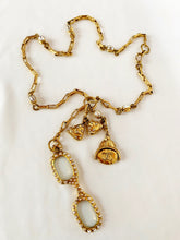 Load image into Gallery viewer, CHANEL MADEMOISELLE MASSIVE COCO EYE GLASSES CRYSTAL CHARMS NECKLACE