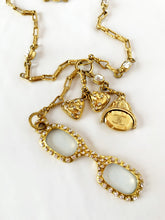 Load image into Gallery viewer, CHANEL MADEMOISELLE MASSIVE COCO EYE GLASSES CRYSTAL CHARMS NECKLACE