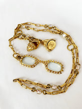 Load image into Gallery viewer, CHANEL MADEMOISELLE MASSIVE COCO EYE GLASSES CRYSTAL CHARMS NECKLACE